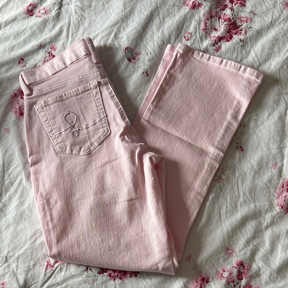 Lilly Pulitzer Pastel Pink Skinny Jeans - Picture 2 of 3